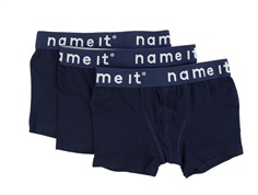 Name It dark sapphire boxershorts (3-pack)